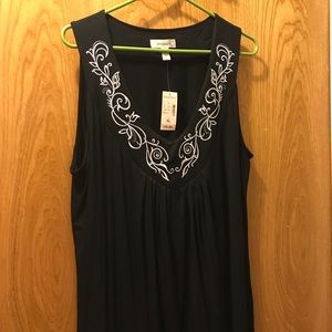 Dress Barn Sleeveless Top NWT